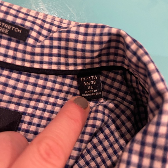 Men’s Tommy Hilfiger Polo Long Sleeve Dress Shirt - Picture 4 of 6